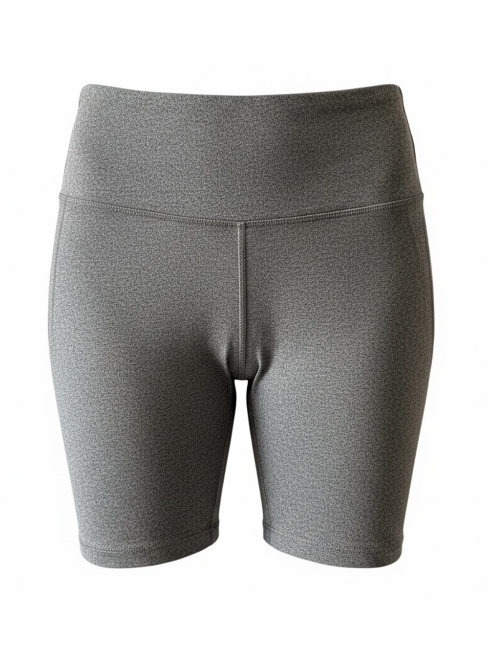 Women's High-Rise Charcoal Bike Shorts